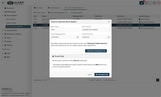 ADCSmart Operatör Ekranı