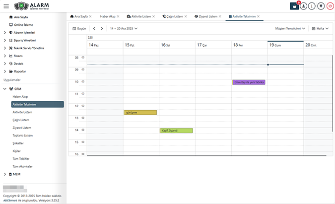 ADCSmart Operatör Ekranı